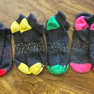 2BB (Two Blind Brothers) Multicolor Ankle Socks Bundle (4 pairs)
